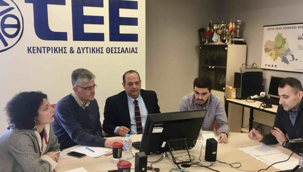 Τηλεδιάσκεψη των εταίρων του Ευρωπαϊκού Προγράμματος In2C